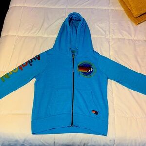 Aviator Nation zip hoodie XS